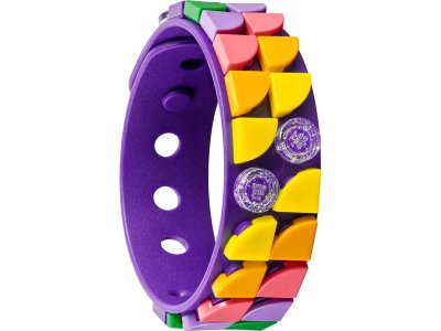 LEGO DOTs - Neonový tygr – náramek & ozdoba na tašku