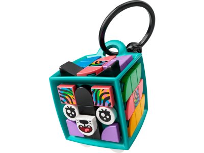 LEGO DOTs - Neonový tygr – náramek & ozdoba na tašku
