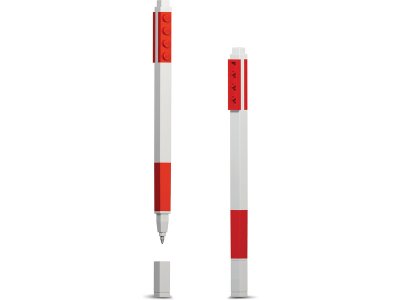 LEGO gelové pero, červené 1 ks