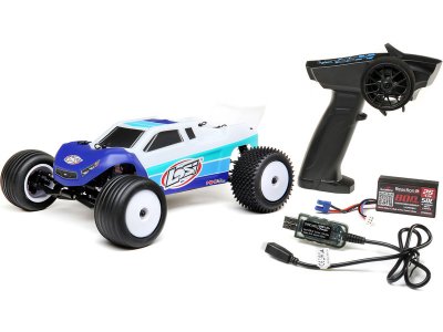 Losi Mini-T 2.0 Brushless 1:18 RTR modrá