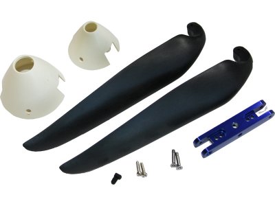 Vrtule sklopná uhlík 12x8" s kuželem a trámcem
