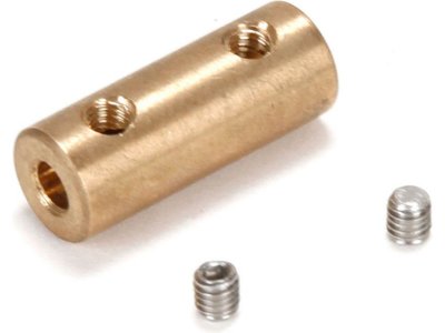 Spojka 3.3mm (motor)/3mm (ohebná hřídel)