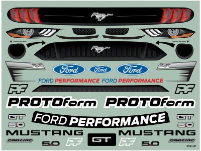 PROTOform karosérie 1:7 2021 Ford Mustang GT: Felony