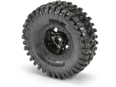 Pro-Line kolo 1.9", pneu Hyrax G8, disk Impulse H12 černý (2)