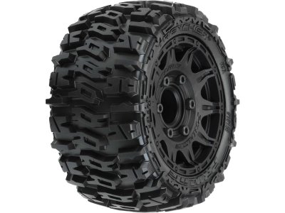 Pro-Line kolo 2.8", pneu Trencher LP, disk Raid H12 černý (2)