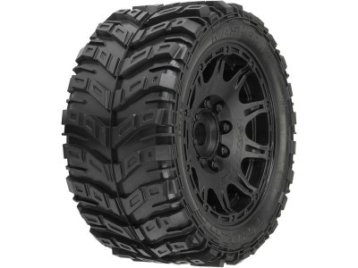 Pro-Line kolo 5.7", pneu Masher X HP Belted, disk Raid H24 černý (2)