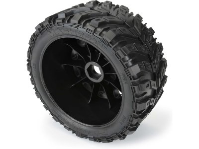 Pro-Line kolo 5.7", pneu Masher X HP Belted, disk Raid H24 černý (2)