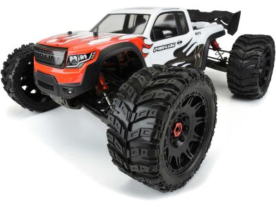 Pro-Line kolo 5.7", pneu Masher X HP Belted, disk Raid H24 černý (2)