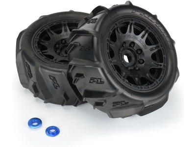 Pro-Line kolo 5.7", pneu Dumont Sand/Snow, disk Raid H24 (2)