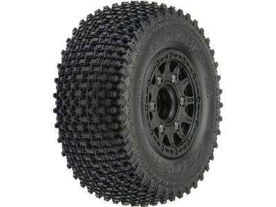 Pro-Line kolo 2.2/3.0", pneu Gladiator M2, disk Raid H12 černý (2)