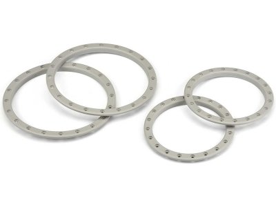 Pro-Line kroužky Beadlock 4.3" Impulse Pro-Loc šedý (2)