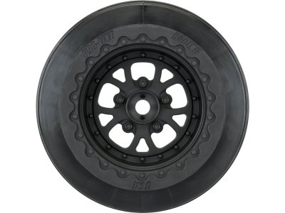 Pro-Line disk 2.2/3.0" Pomona Drag Spec zadní H12 černý (2)