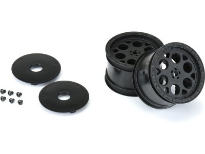 Pro-Line disk 2.2" Showtime zadní H12 černý (2)