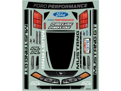 Pro-Line karosérie 1:10 Ford Mustang 1999 (Drag Car)