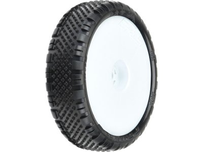 Pro-Line kolo 2.2", pneu Prism Z3 2WD Buggy přední, disk Velocity H12 bílý (2)