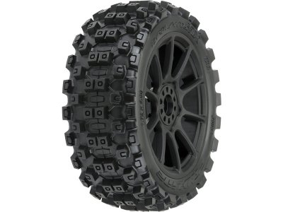 Pro-Line kolo 3.3", pneu Badlands MX M2 Buggy, disk Mach 10 H17 černý (2)