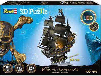 Revell 3D Puzzle - Black Pearl (LED Edition)