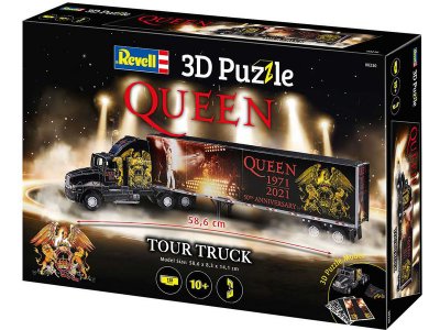 Revell 3D Puzzle - QUEEN Tour Truck 50. výročí