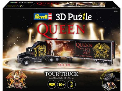 Revell 3D Puzzle - QUEEN Tour Truck 50. výročí