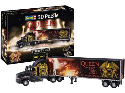 Revell 3D Puzzle - QUEEN Tour Truck 50. výročí