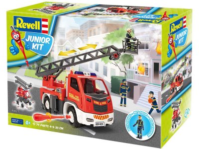 Revell Junior Kit - hasičské auto s plošinou
