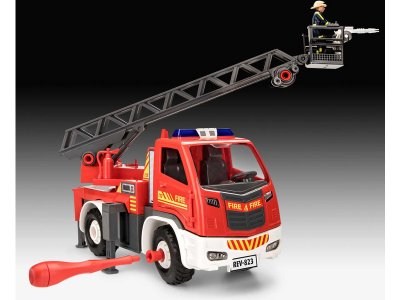 Revell Junior Kit - hasičské auto s plošinou