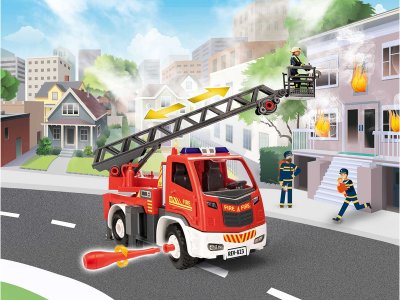 Revell Junior Kit - hasičské auto s plošinou
