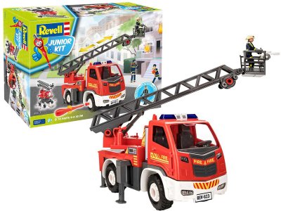 Revell Junior Kit - hasičské auto s plošinou