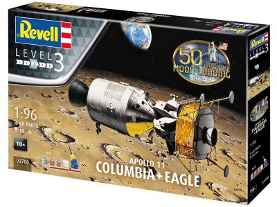 Revell Apollo 11 - Columbia a Eagle (1:96) (Giftset)