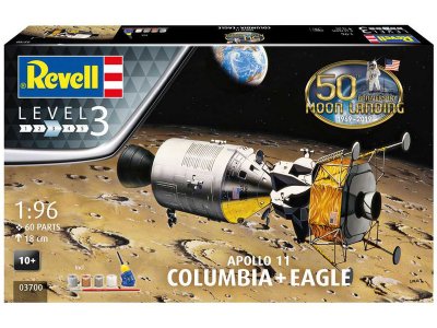 Revell Apollo 11 - Columbia a Eagle (1:96) (Giftset)