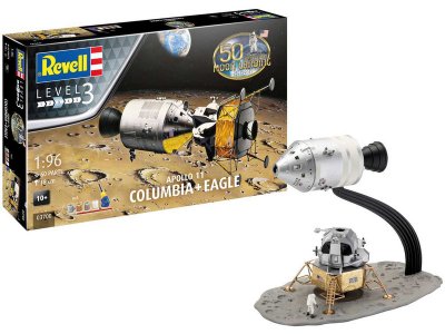 Revell Apollo 11 - Columbia a Eagle (1:96) (Giftset)