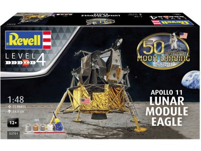 Revell Apollo 11 lunární modul Eagle (50. výročí) (1:48) (sada)