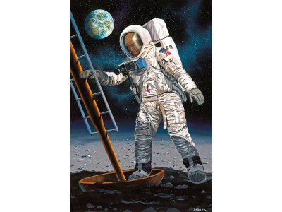 Revell Apollo 11 - Astronauti na Měsíci (1:8) (Giftset)