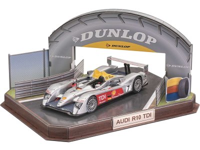 Revell Audi R10 TDI, 3D Puzzle (LeMans Racetrack) (1:24) (giftset)