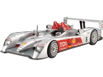Revell Audi R10 TDI, 3D Puzzle (LeMans Racetrack) (1:24) (giftset)