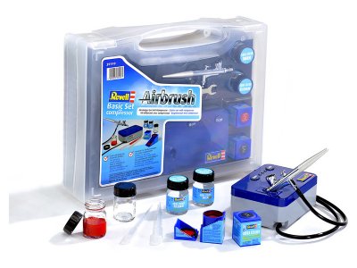Revell 39199 Airbrush Basic Set s kompresorem