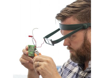 Modelcraft lupa s čelenkou