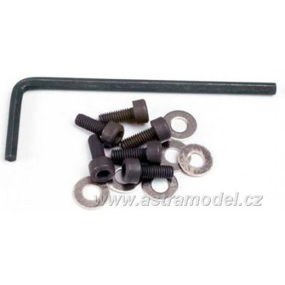 Traxxas šroub imbus ocel M3x8mm s podložkami (6), klíč