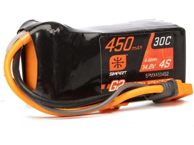 Spektrum Smart G2 LiPo 14.8V 450mAh 30C IC2