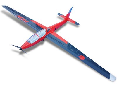 Fox 3.5m ARF červeno/modrý