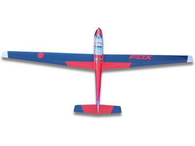 Fox 3.5m ARF červeno/modrý