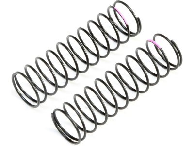 TLR pružina tlumiče zadní 12mm růžová LF (2)