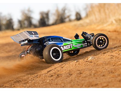 Traxxas Bandit 1:10 RTR červeno-černý s LED osvětlením