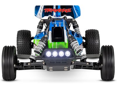 Traxxas Bandit 1:10 RTR červeno-černý s LED osvětlením