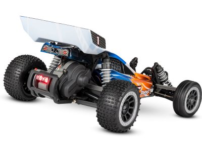 Traxxas Bandit 1:10 RTR červeno-černý s LED osvětlením