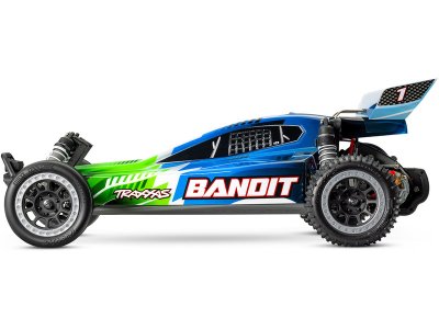 Traxxas Bandit 1:10 RTR červeno-černý s LED osvětlením