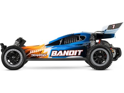 Traxxas Bandit 1:10 RTR červeno-černý s LED osvětlením