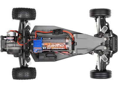 Traxxas Bandit 1:10 RTR červeno-černý s LED osvětlením