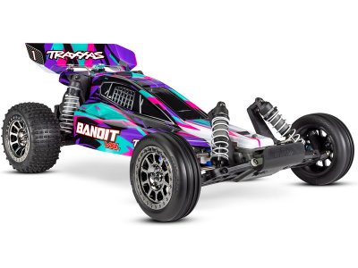 Traxxas Bandit 1:10 VXL RTR fialový