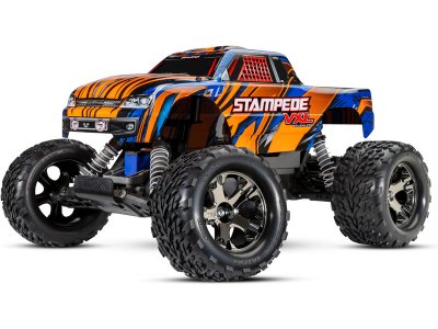 Traxxas Stampede 1:10 VXL RTR oranžový